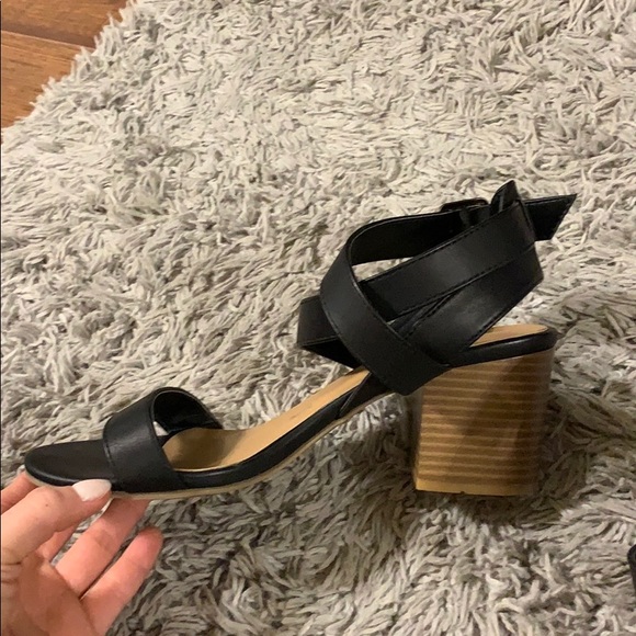 Black / brown Block heels - Picture 4 of 5